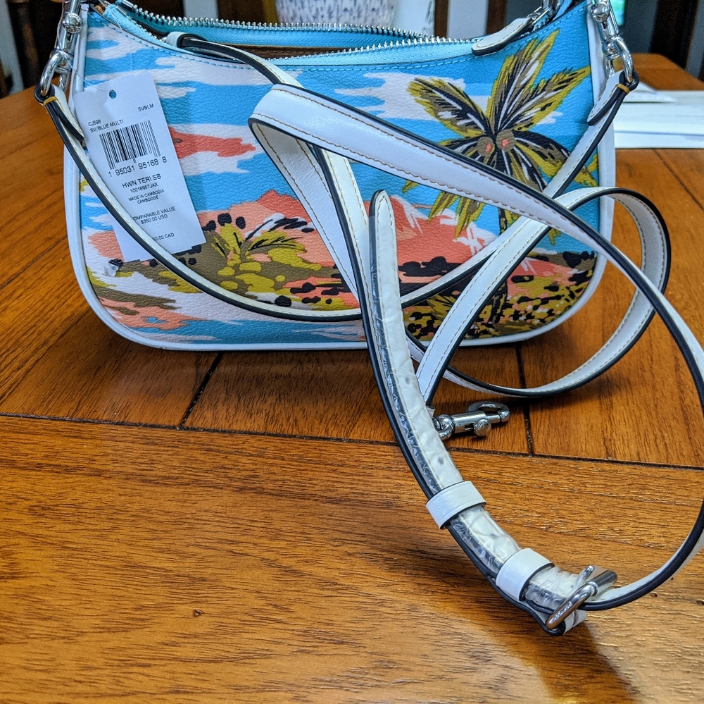 Coach The Getaway Collection Terri Shoulder Bag W Haw… Gem